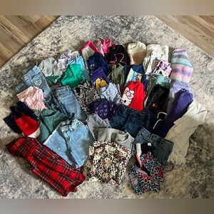 Girls Mixed Clothing Lot - Colorful Assortment
